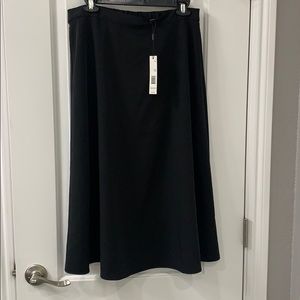 Tahari black skirt. A line